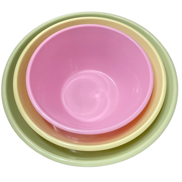 Pastel Mixing Bowl Set (3) - Picture 5 of 7